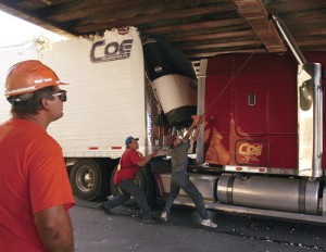 Truck-eating bridge